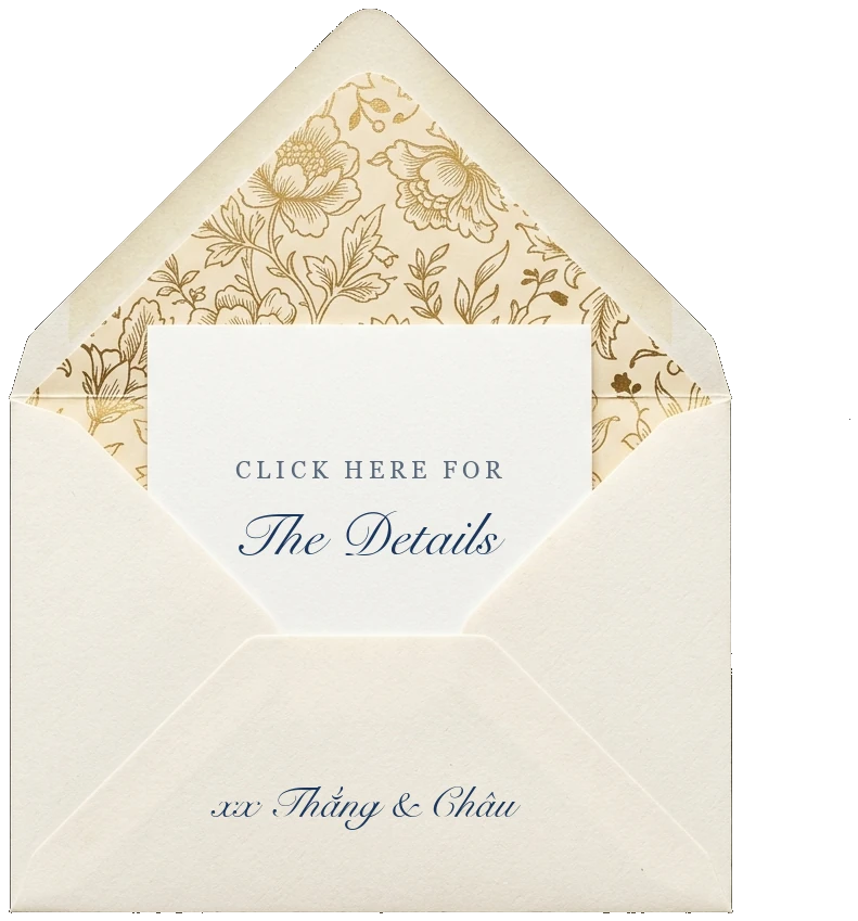 The Details Open Pocket Envelope